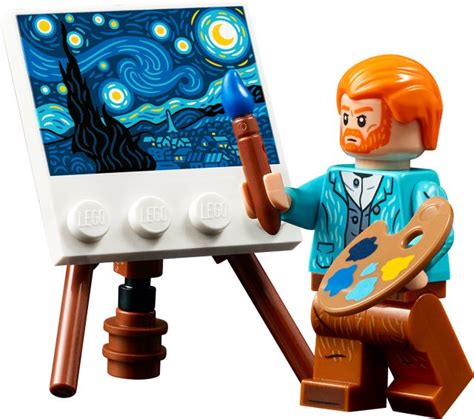 Rediscovering Art: Lego Vincent van Gogh Starry Night - The Art Diary