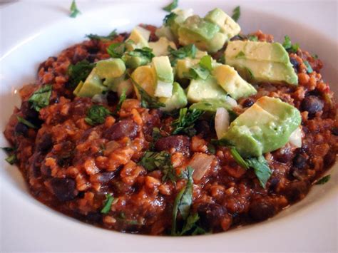 Vegetarian Chili with TVP Recipe