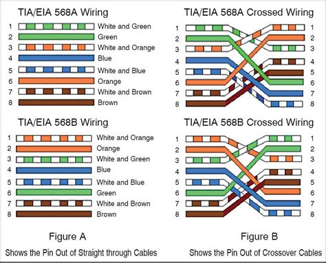 Computer Science and Engineering: Straight-through and crossover network cables | Ethernet ...