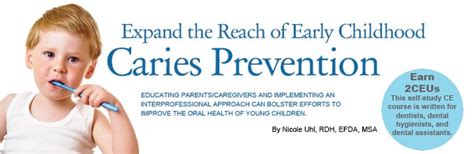 Expand the Reach of Early Childhood Caries Prevention