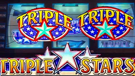 Old School Classic Triple Stars Casino Slot - YouTube