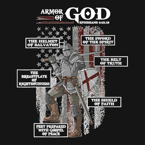 Armor Of God Ephesians 6 10 18 Bible Verse T Shirt Mesh Cap By James William - Artistshot