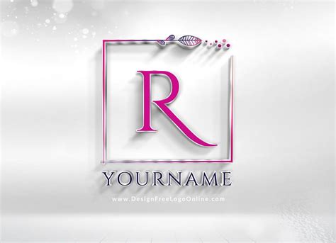 Create Your Own Letter Designs With The Free Floral Monogram Maker in 2021 | Logo design free ...