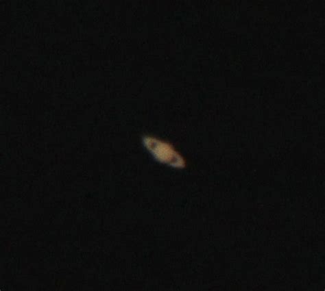 My best view yet of Saturn through my telescope. : space