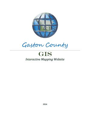 Fillable Online User Documentation - Gaston County GIS Information Fax ...