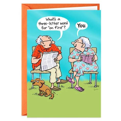 Hot For Each Other Funny Anniversary Card, | Happy anniversary funny ...