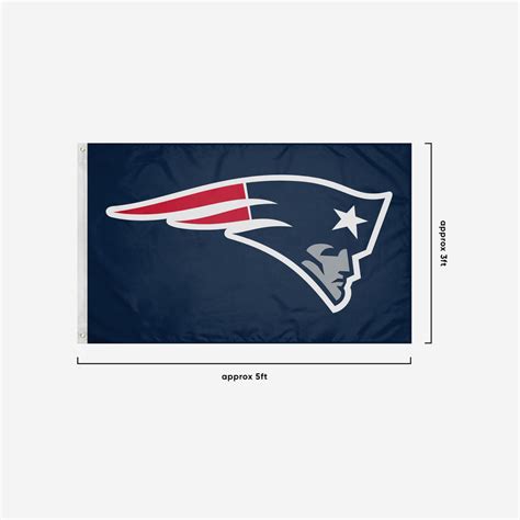 New England Patriots Solid Horizontal Flag FOCO