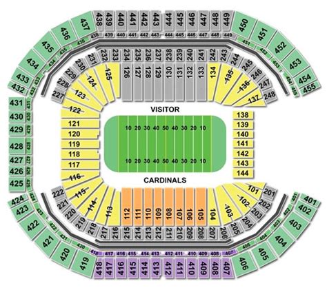 Az Cardinals Stadium Seating Map | Cabinets Matttroy