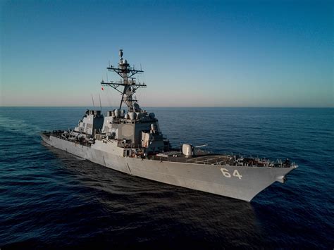 Took a shot of the USS Carney while on their flightdeck : r/drones