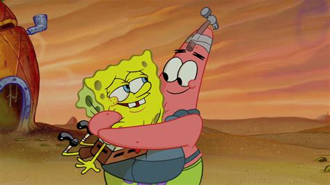 Image - Patrick hugs spongebob.jpg | The Parody Wiki | Fandom powered ...