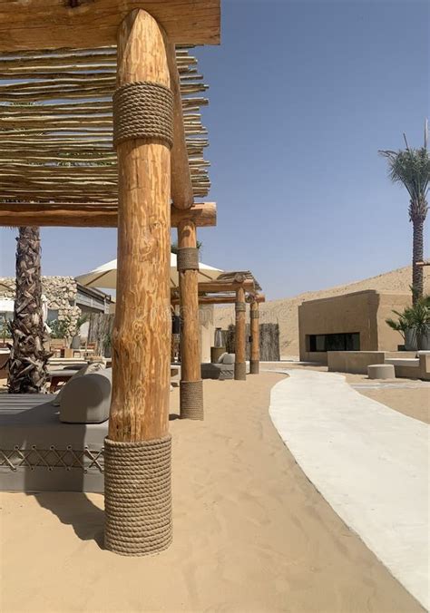 Luxury Hotel and Resort in the Arabian Desert Stock Image - Image of ...