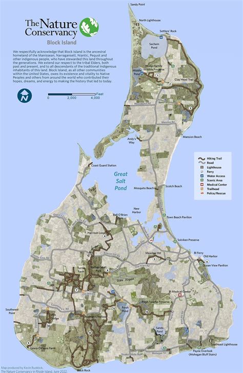 Trail Map | Nature Block Island