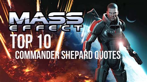 Mass Effect Trilogy | Top 10 Commander Shepard Quotes - YouTube