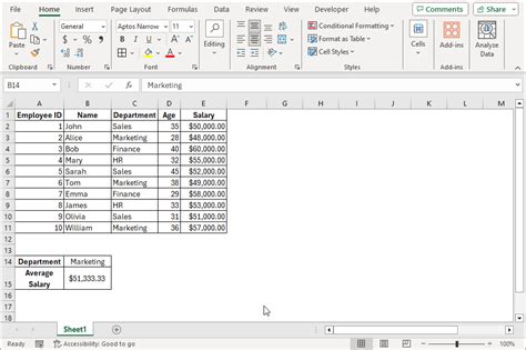 Sample Excel File with Employee Data for Practice - ExcelDemy