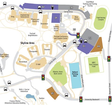 Jmu East Campus Map - Gretal Gilbertine