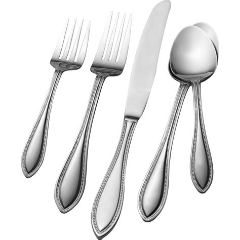 Pfaltzgraff American Bead 61 Piece Flatware Set & Reviews | Wayfair