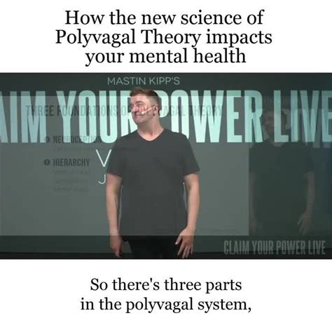 How the new science of Polyvagal Theory impacts your mental health | By Mastin Kipp | So, there ...