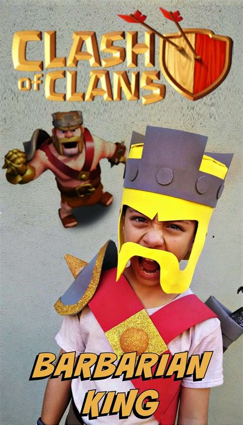 Clash of Clans Barbarian King costume for Halloween (or ComicCon!) | Clash of clans, Clash ...