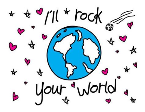 Rock Your World | Valentine, Etsy, Rock