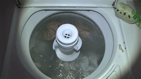 white load with bleach washing machine ASMR washer relax - YouTube