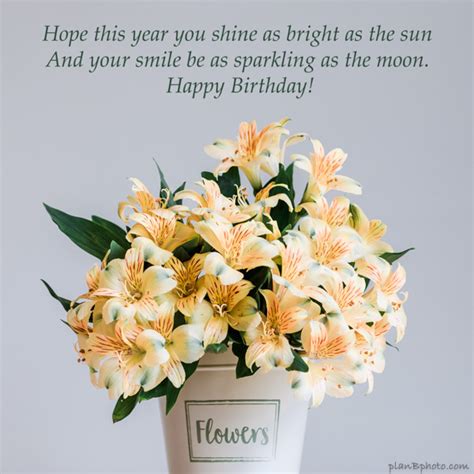 Happy Birthday Wishes Flowers Bokeh | Best Flower Site