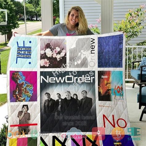 BEST New Order Band Album Covers Quilt • Shirtnation - Shop trending t ...