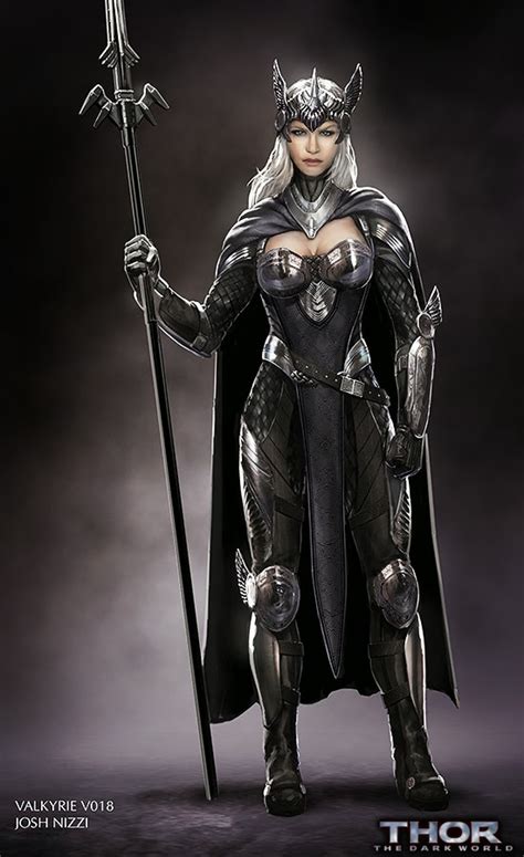 Unused THOR: THE DARK WORLD Valkyrie Concept Art by Josh Nizzi « Film ...