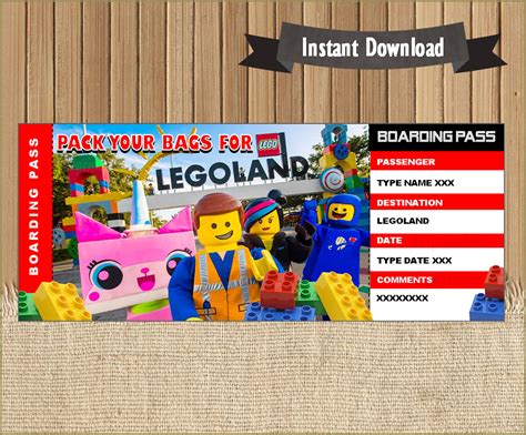 Billund Legoland Tickets