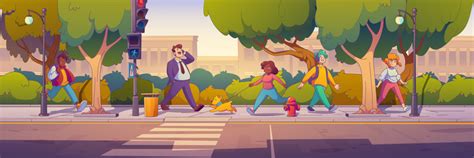 Sidewalk Cartoon Vector Images (over 3,400)