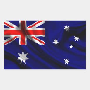 Australian Flag Stickers | Zazzle AU