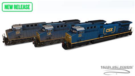 CSX GE AC4400CW PACK | Train Sim Design