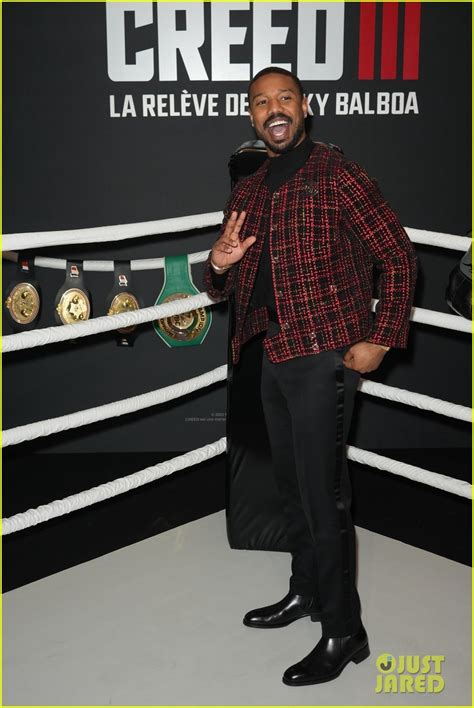 Michael B. Jordan Premieres 'Creed III' In Paris : Photo 4894113 ...