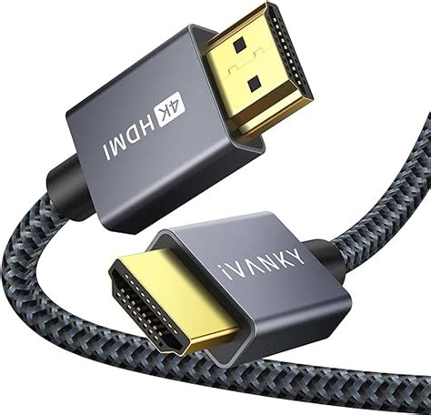 Amazon.com: 4K HDMI Cable 10 ft, iVANKY 18Gbps High Speed HDMI Cables ...