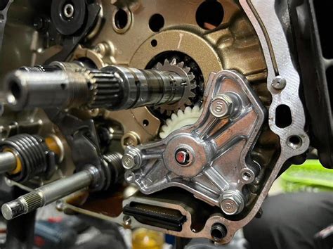 motorcycle service engine repair close up. Maintenance of motorcycle ...