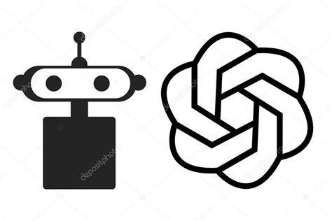 Chatgpt Logo Chatbot Symbol Artificial Intelligence Openai Chatbot Icon ...