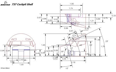 Boeing 737 Cockpit Dimensions