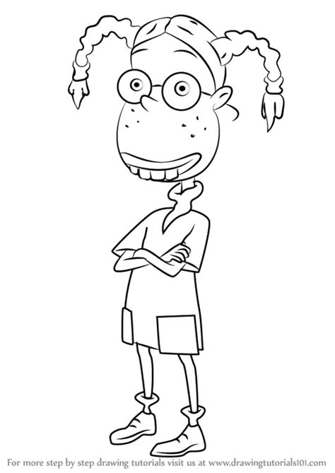 Learn How to Draw Eliza Thornberry from The Wild Thornberrys (The Wild ...