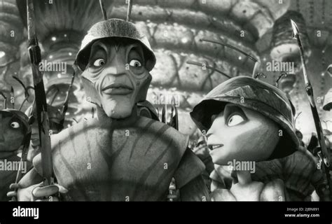 Characters Barbatus and Z in the animated movie Antz, USA 1998 Stock ...