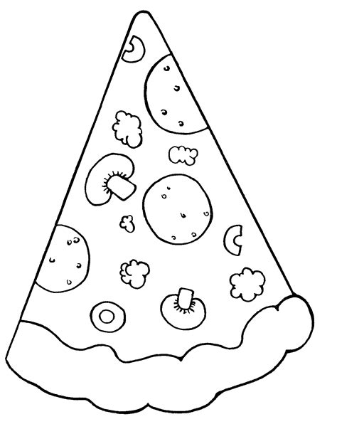 Pizza black and white pizza clipart black and white 1 4 - WikiClipArt