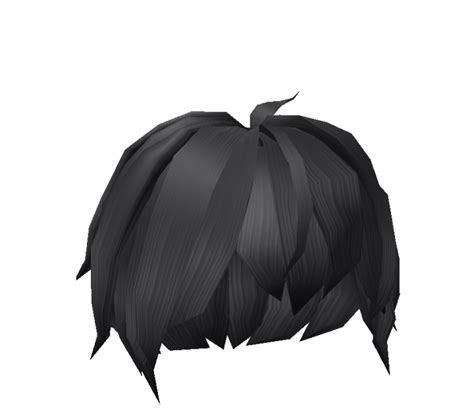 Roblox Black Hair Transparent