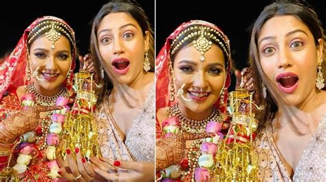 Mansi Srivastava-Kapil Tejwani wedding: Ishqbaaaz's Surbhi Chandna ...