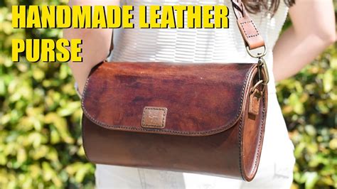 Handmade Leather Purse - Common Tools - YouTube