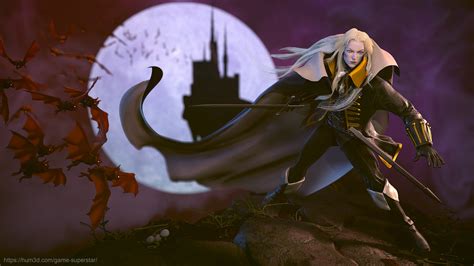 Castlevania Symphony of the Night: Alucard - 3d artist Mike Fudge - Hum3D