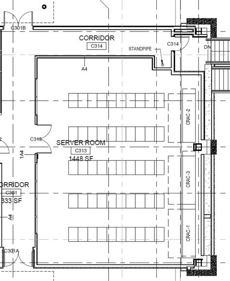 Data Center Floor Diagram