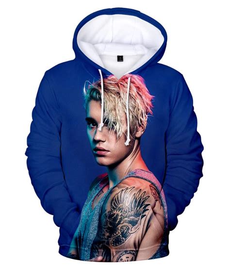 JUSTIN DREW BIEBER - 3D HOODIE - by www.wesellanything.co