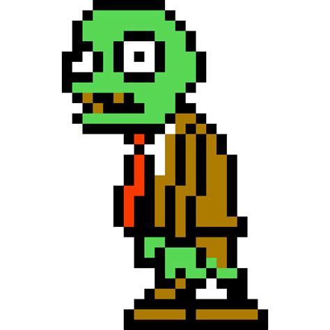 Pixilart - 8-Bit Zombie by ThatBratCohen