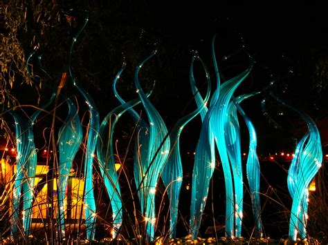 Soul Amp: Chihuly Glass at Night - Chihuly Glass Sculpture exhibit at ...