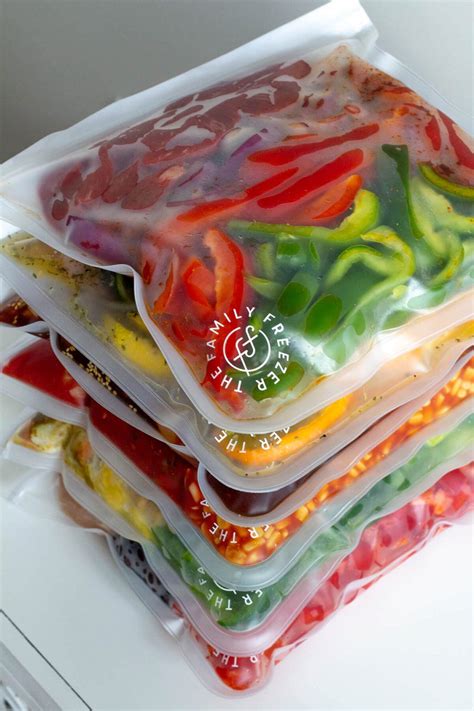 Reusable Gallon Freezer Bags - 6 Pack | The Family Freezer