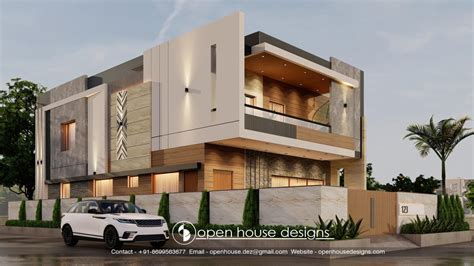 12 Modern Elevation Design With Amazing Exterior Concept - OpenHouseDesigns