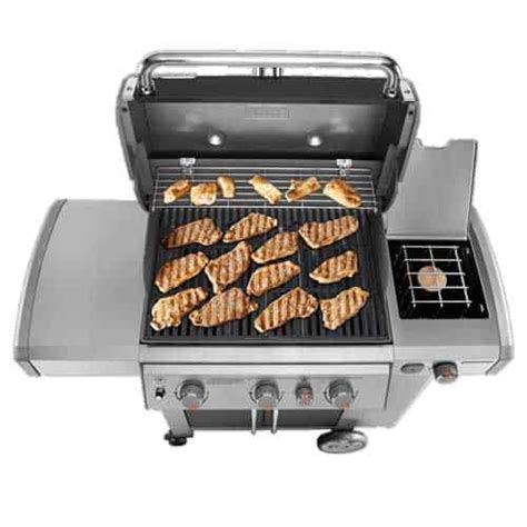 Weber Genesis II E-335 Propane Gas Grill - Deep Ocean Blue